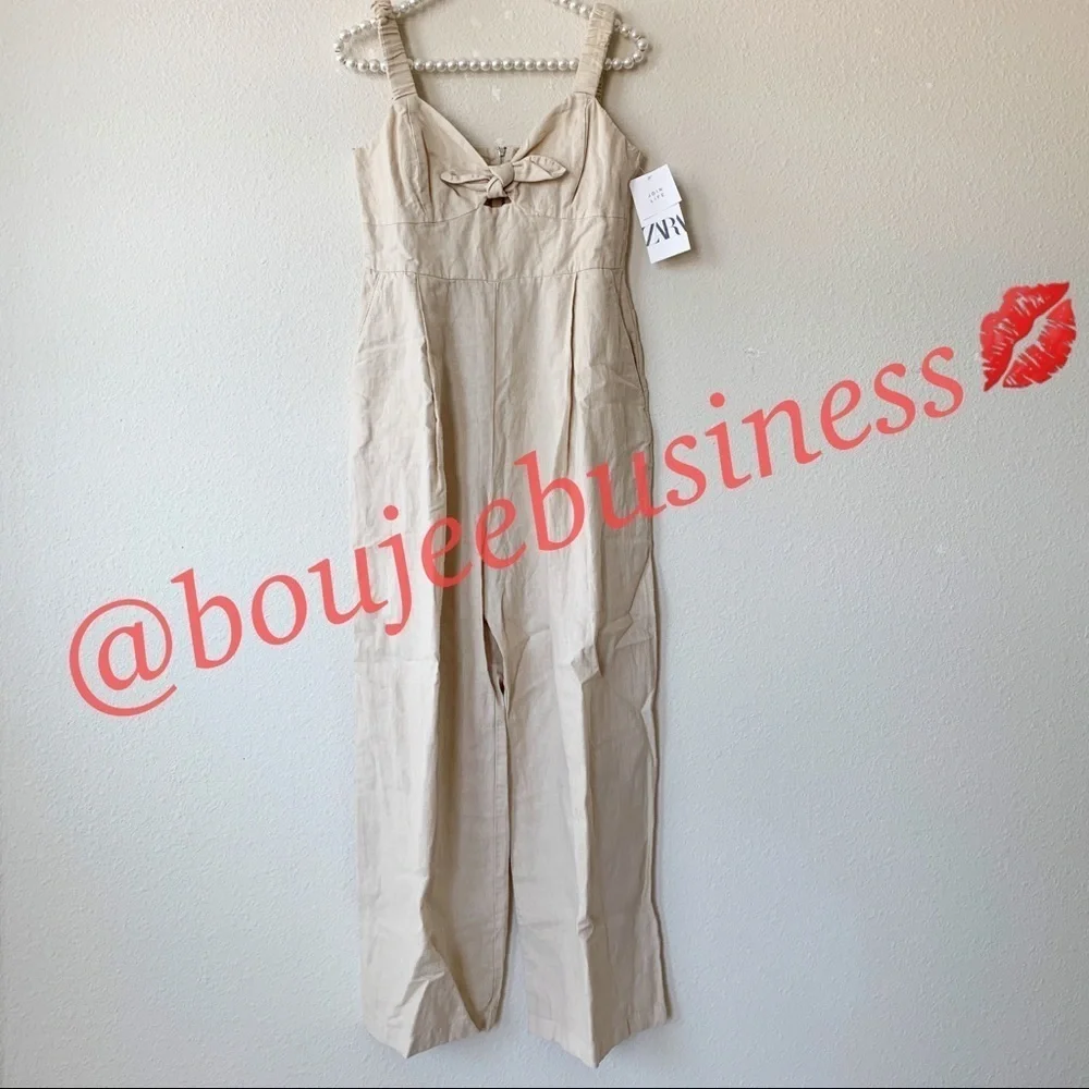 ZARA Knotted Jumpsuit